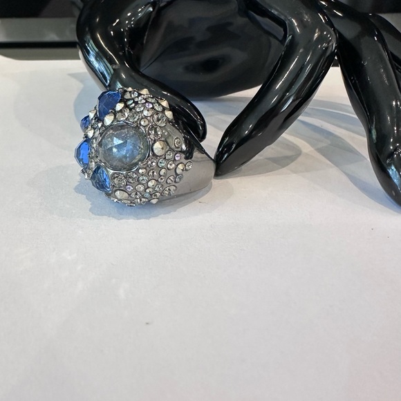 🆕 Alexis Bittar Crystal Statement Works of Art Ring Size 8 - Picture 3 of 8